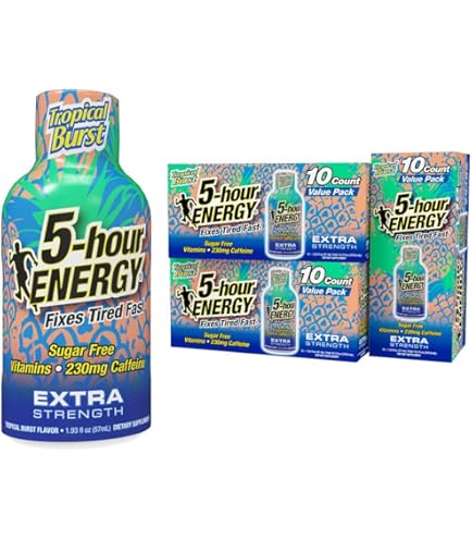 Amazon.com : 5-hour ENERGY Extra Strength Hawaiian Breeze Energy