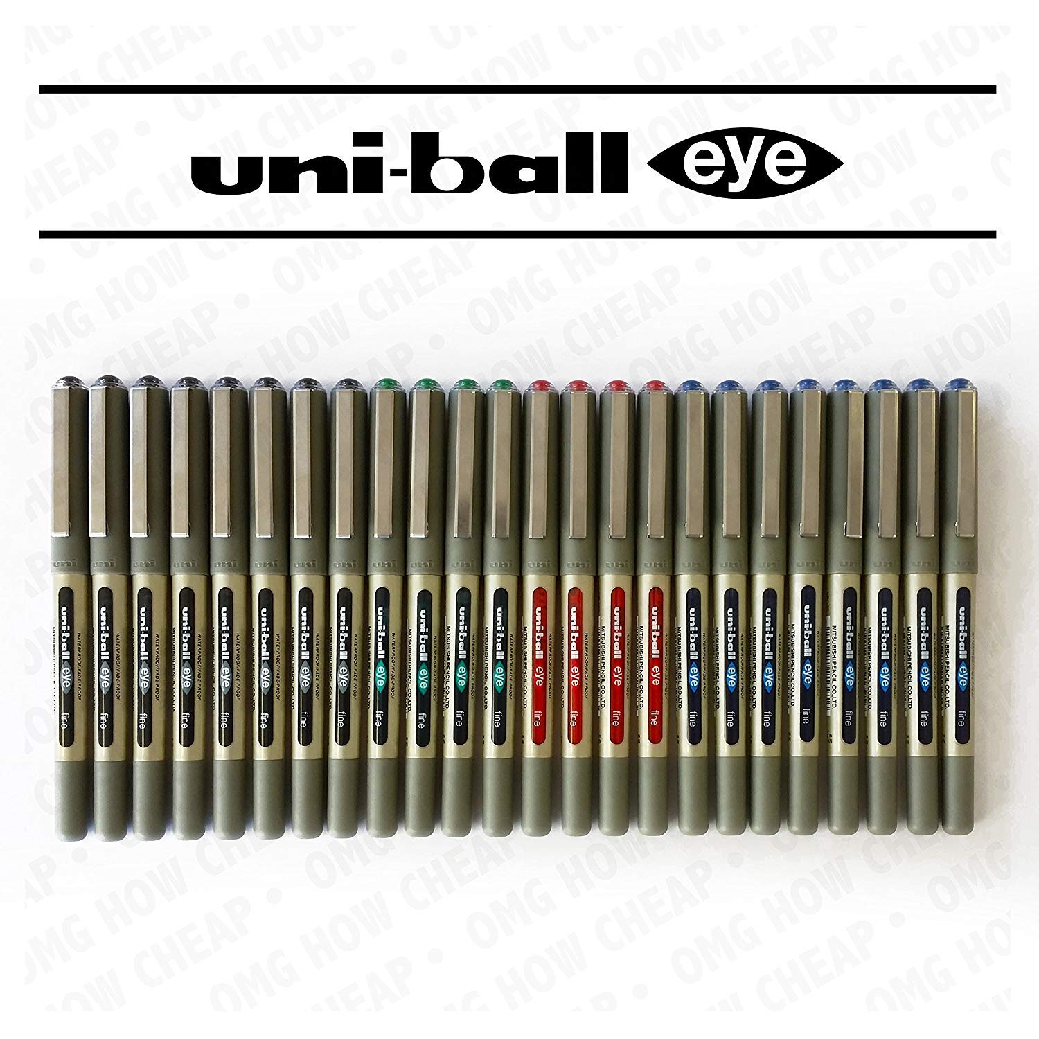 Uni-Ball-EYE Fine-UB - 157-Stylo roller à encre liquide-Office ...