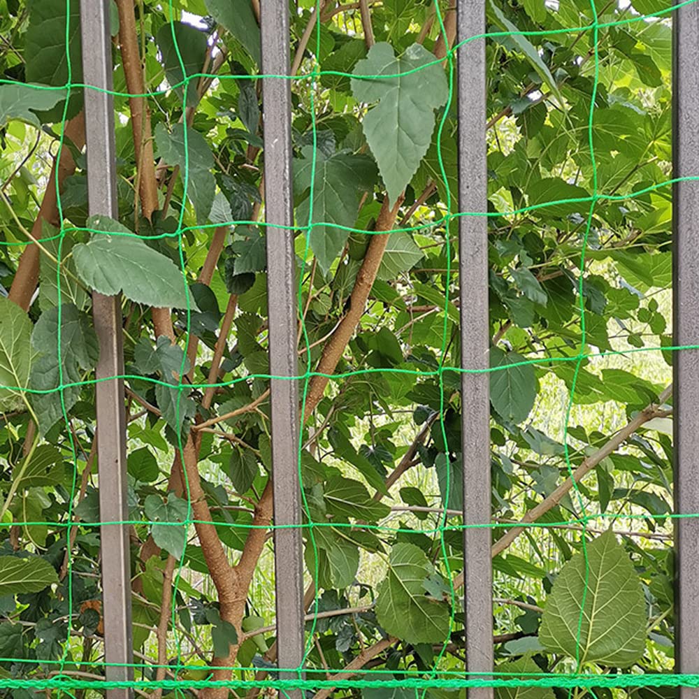 Plant Support Garden Netting Trellis Mesh 1.8X3.6 Meters, PE Trellis for Sweet Peas, Pea Netting,Bean Supports, Fruit Garden Mesh Netting for Bean Fruits Climbing Plant