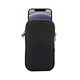Neoprene Cell Phone Sleeve , Zip Wallet Pouch With