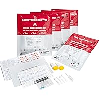 (5 Pack) Blood Typing Test Kit Eldoncard by Eldon