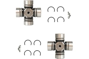 2-Pack 2202015 Joint Front Prop Shaft U-Joint, Front Driveshaft U-Joint Set – for Polaris ATV/UTV: Ranger/Brutus/Worker/Magnu