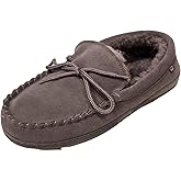 Lamo Women's Ladies Moc Slip-On Loafer, Charcoal, 11 M US