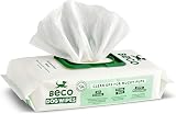 Beco Dog Wipes 1 Pack 80 Unscented Bamboo Plant Based Grooming Wipes view 1