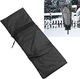equlup XL Outdoor Faucet Cover Winter Garden Faucet Sock Freeze Protection view 3