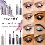 Phoera Magnificent Metals Liquid Glitter Eyeshadow 107 Trust Fund Waterproof view 4