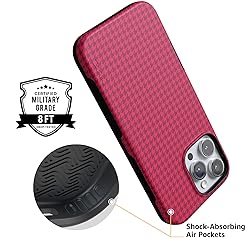 Casely iPhone 16 Pro Max Case | Best Dressed | Red