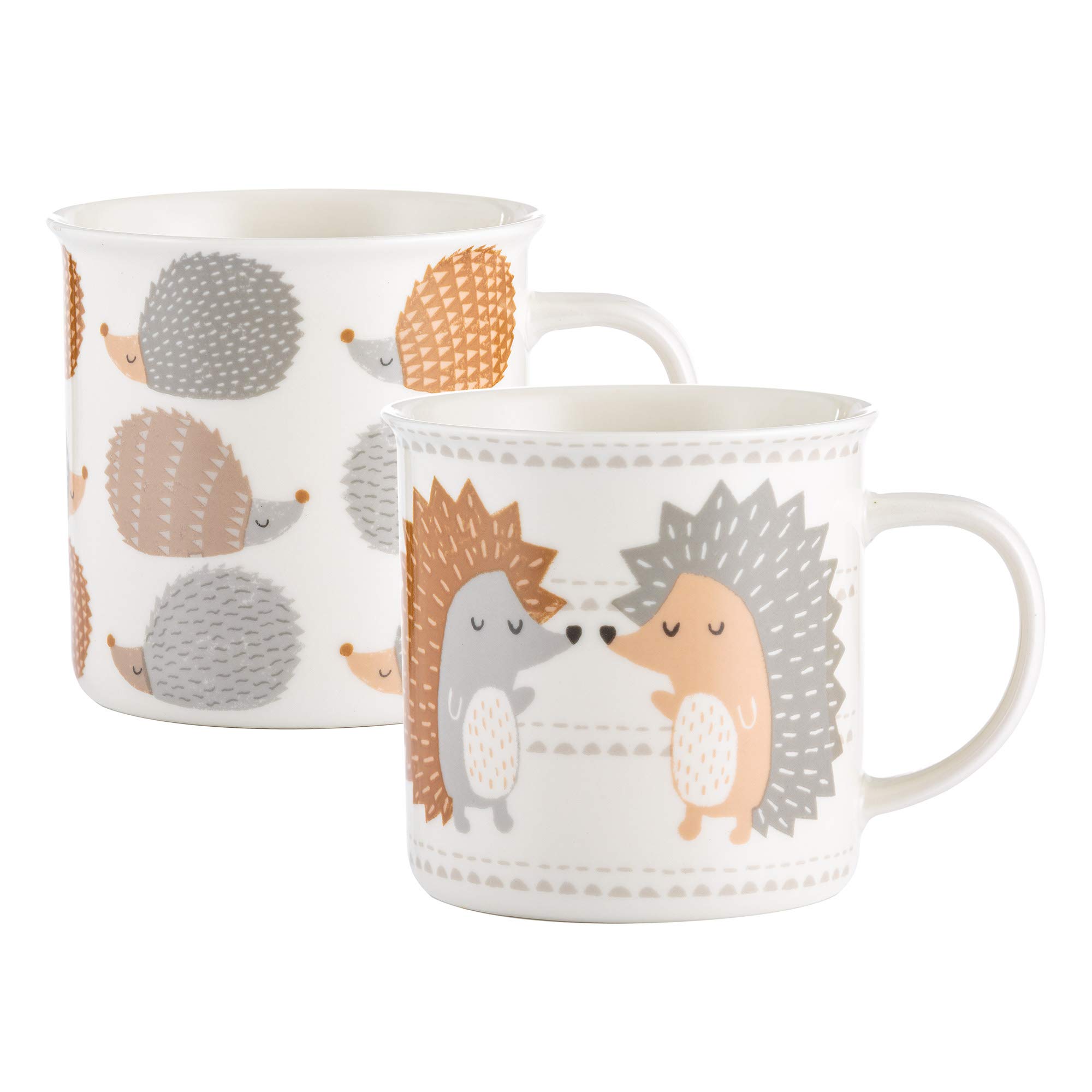 Price & Kensington Hedgehogs Assorted Fine China Mugs