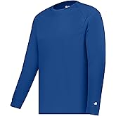 Badger Sports B-Core L/S Tee Royal Blue Small