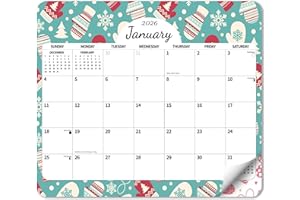 WINDRIO 2026 Magnetic Calendar for Refrigerator Month 8 x 10 Inch from November 2025 to December 2026, Fridge Wall Monthly Magnet Calendar Planner, Season and Holidays Decor for Home Easy Organizing