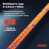 PRESCH Presch String Line 100m Ø2.0mm Polyester Brick Builders Cord view 2