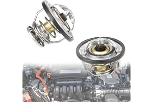 MITZONE Front & Rear Thermostat Kit with Seal Compatible with 2001-2017 Chevy Silverado 2500 HD 3500 Express 2500 3500 GMC Si