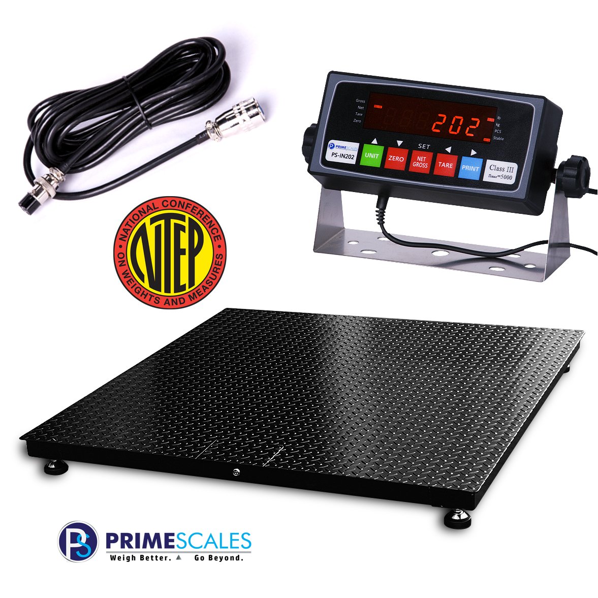 5000x1lb 36x36 Inches Certified Scale Cs2010 Heavy Duty Legal For
