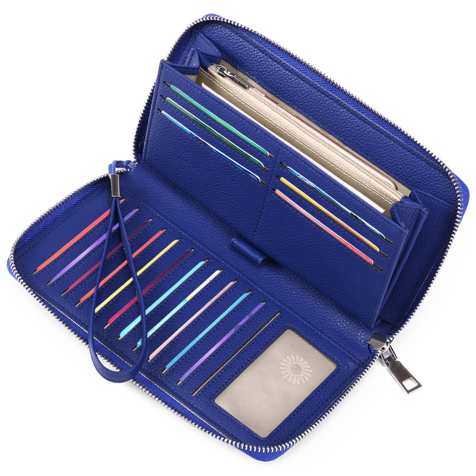 GAEKEAO Leather Purses for Women, Large Capacity Ladies Purse, RFID Purses for Women with Multiple Card Slots and Roomy Compartment