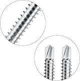 DDHOMIN 120 PCS Self Drilling Screws Flat Head M3.5 & M4.2 Stainless view 4