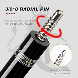 KONLLEN AS Carbon Fiber Inlay Abalone Shell Pool