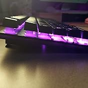 Amazon.com: Rii RK100 3 Colors LED Backlit Mechanical Feeling USB Wired