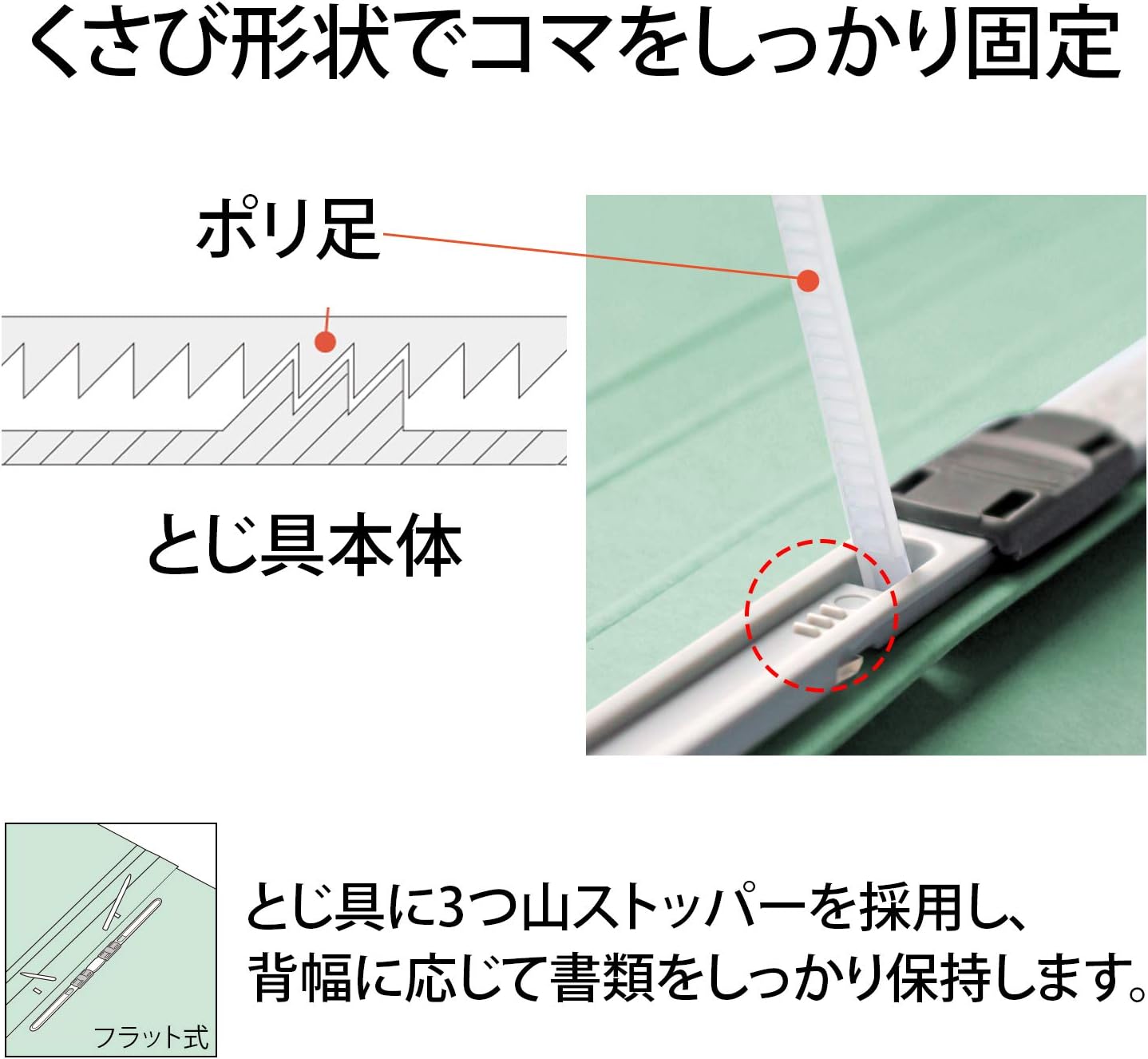 Amazon プラス フラットファイル A5縦 書類二つ折り収容 4色セット No 045f 文房具 オフィス用品 文房具 オフィス用品