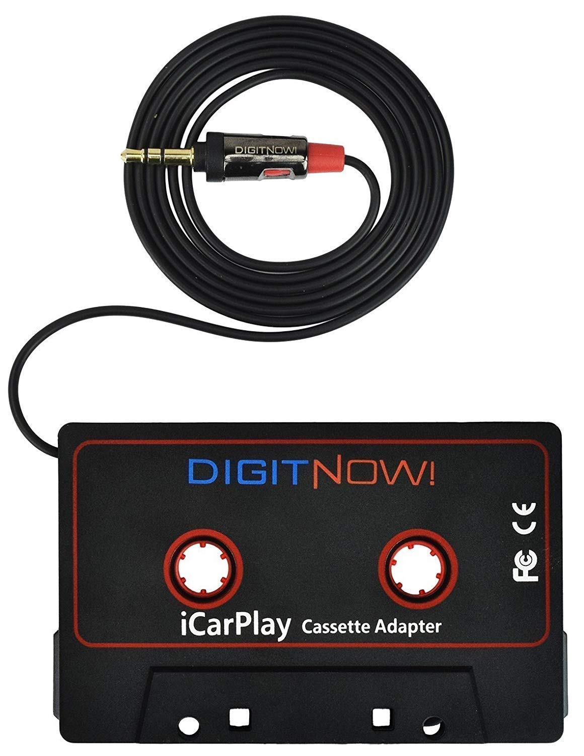 DIGITNOW 3.5mm Car Audio Cassette Adapter for Smartphone/MP3 Player/CD