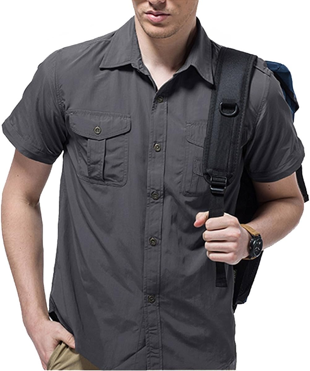 slim fit hiking shirt