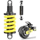 EOEOTWO Electric Scooter Rear Shock Absorber Only Suitable for EOEOTWO GT06 Model, 11 Inch Spring Suspension Replacement Electric Scooter Parts (Yellow)