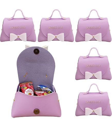 Amagogo Mini Sac à Main En Cuir PU, Fourre-Tout Miniature, Ornement De - 4