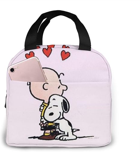 Amazon スヌーピー 弁当バッグ トートバック 断熱ランチバッグ 弁当袋 ピクニックバッグ 保冷保温バッグ ソフトクーラー 手提げ お弁当入れ クーラーボックス エコバッグ おしゃれ 軽量 買い物袋 可愛い 旅行 食品収納 ランチバッグ ランチ巾着 ランチベルト