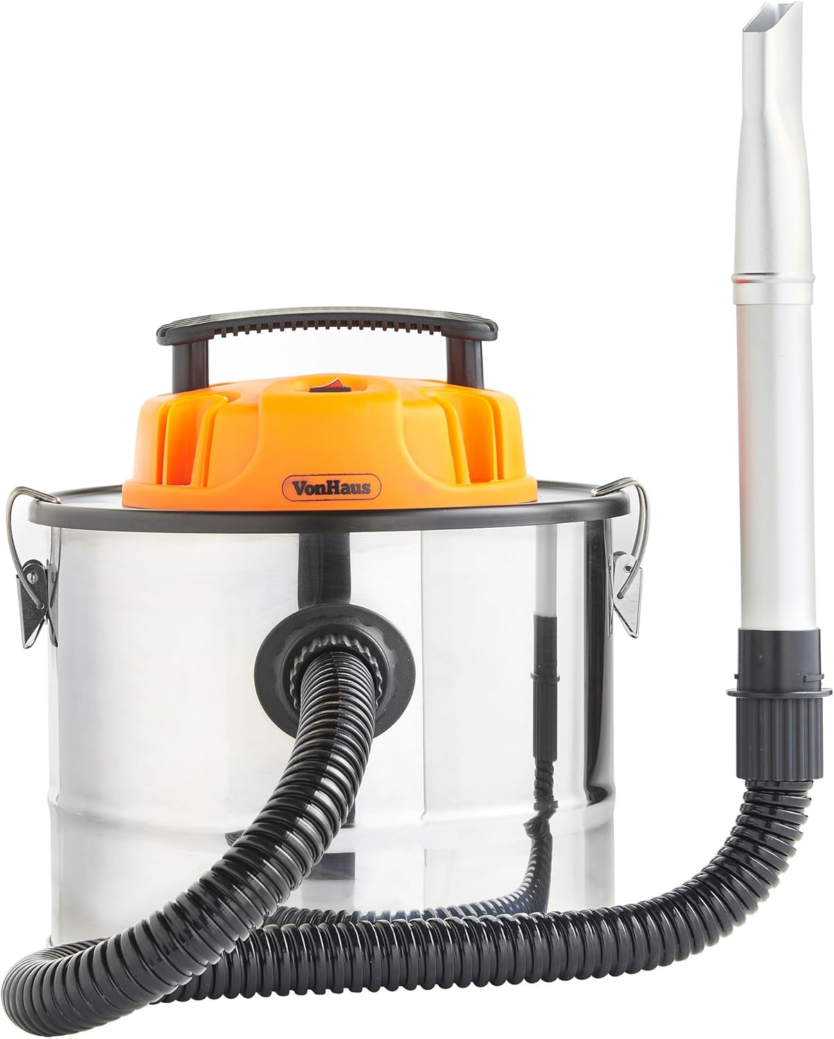 VonHaus 15L Ash Vacuum Cleaner 800W Powerful 16KpA Suction HEPA