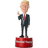 Donald Trump Bobblehead - Talking Bobble Head with Audio Lines, Iconic Phrases - President Trump Bobbleheads Figures - MAGA 2024 Hand-Painted Lifelike Figure with Base | Phrase 2
