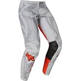 Fox Racing Men's Airline Motocross Dirt Bike Pant, Grey/Orange, 28