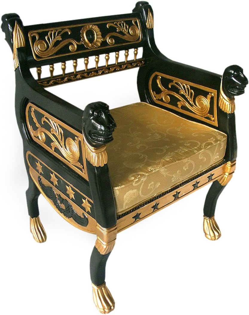 Hardwood Antique Replica Julius Caesars Royal Handcarved