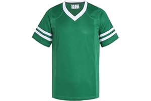 Pullonsy American Football Jerseys for Men Unisex Replica Plain Workout Sport Game Shirts Casual Outwear