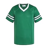 Pullonsy Kelly Green Football Jerseys for Men Women