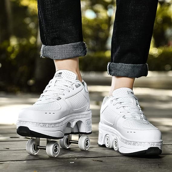 Zapatos De Patinaje Sobre Ruedas Zapatos Con Ruedas De Deformación
