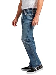 Silver Jeans Co. Men's Allan Slim Fit Straight Leg