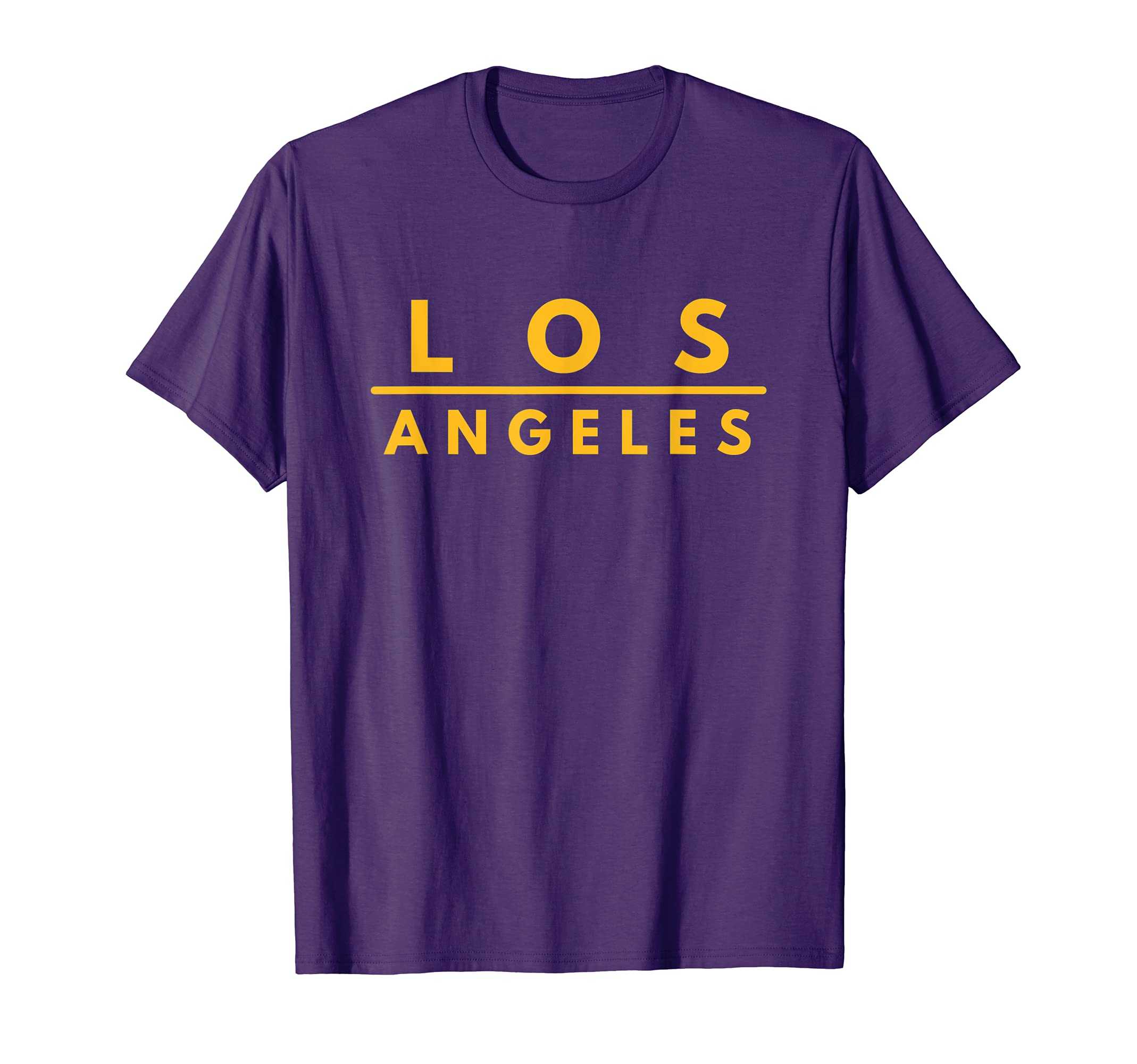 Los Angeles CA Fans Trendy Graphic Design T-Shirt