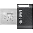 SAMSUNG FIT Plus 3.1 USB Flash Drive, 128GB, 400MB/s, Plug In and Stay, Storage Expansion for Laptop, Tablet, Smart TV, Car A