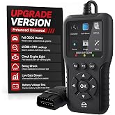 UJS Safescan OBD2 Scanner Enhanced Universal, Car Diagnostic Tool(Black) | Check Engine Code Reader, 65000+ Fault Codes, Live Data, I/M Readiness, Battery Voltage, Vehicle Info, Vehicles 1996+