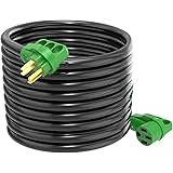 RVGUARD 50 Amp 50 Feet RV/EV Power Extension Cord, Heavy Duty STW Wire with LED Power Indicator and Cord Organizer, 14-50P/R 