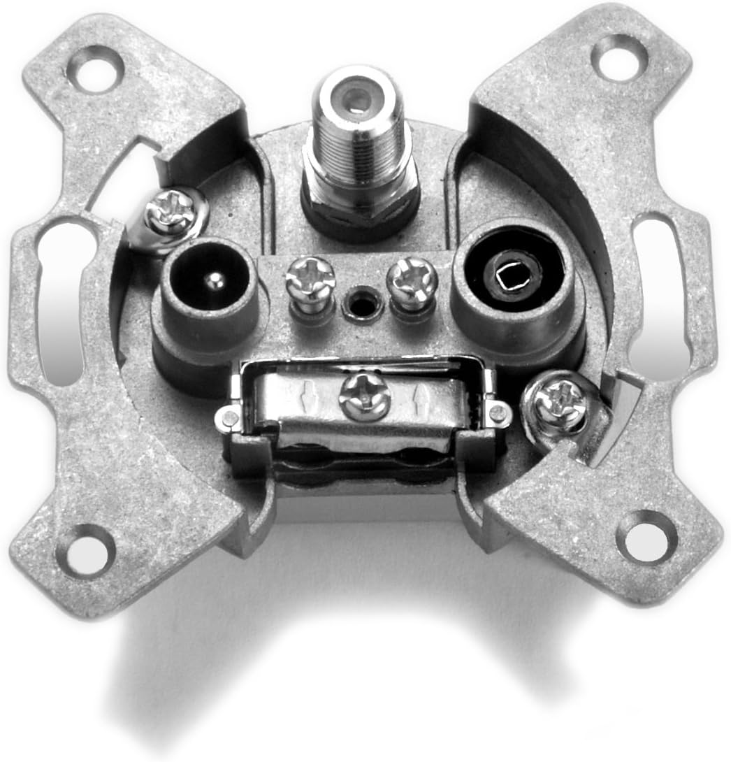 G&BL 808B 3 Way TV/SAT/FM Terminal Socket