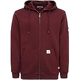 BOCOMAL FR Hoodies Zipper Front 10.5oz Cotton Fleece Flame Resistant Hooded Sweatshirts