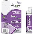 Aurora Nutrascience Mega-Liposomal Liquid Glutathione, Immune System Support, Antioxidant, 750 mg per Serving, 10 Single-Serve Packets, Gluten Free, Non-GMO, Sugar-Free, 6.8 fl oz