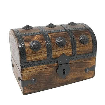 toy treasure chest with jewels
