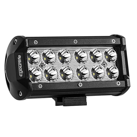 Eyourlife LED Auto Scheinwerfer Offroad Arbeitsscheinwerfer 12 Inch Strahler Zusatzscheinwerfer Arbeitslicht Wasserdicht Auße