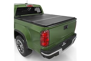 YITAMOTOR FRP Hard Tri-Fold Truck Bed Tonneau Cover Compatible with 2015-2025 Chevy Colorado/GMC Canyon 5.2 ft Bed