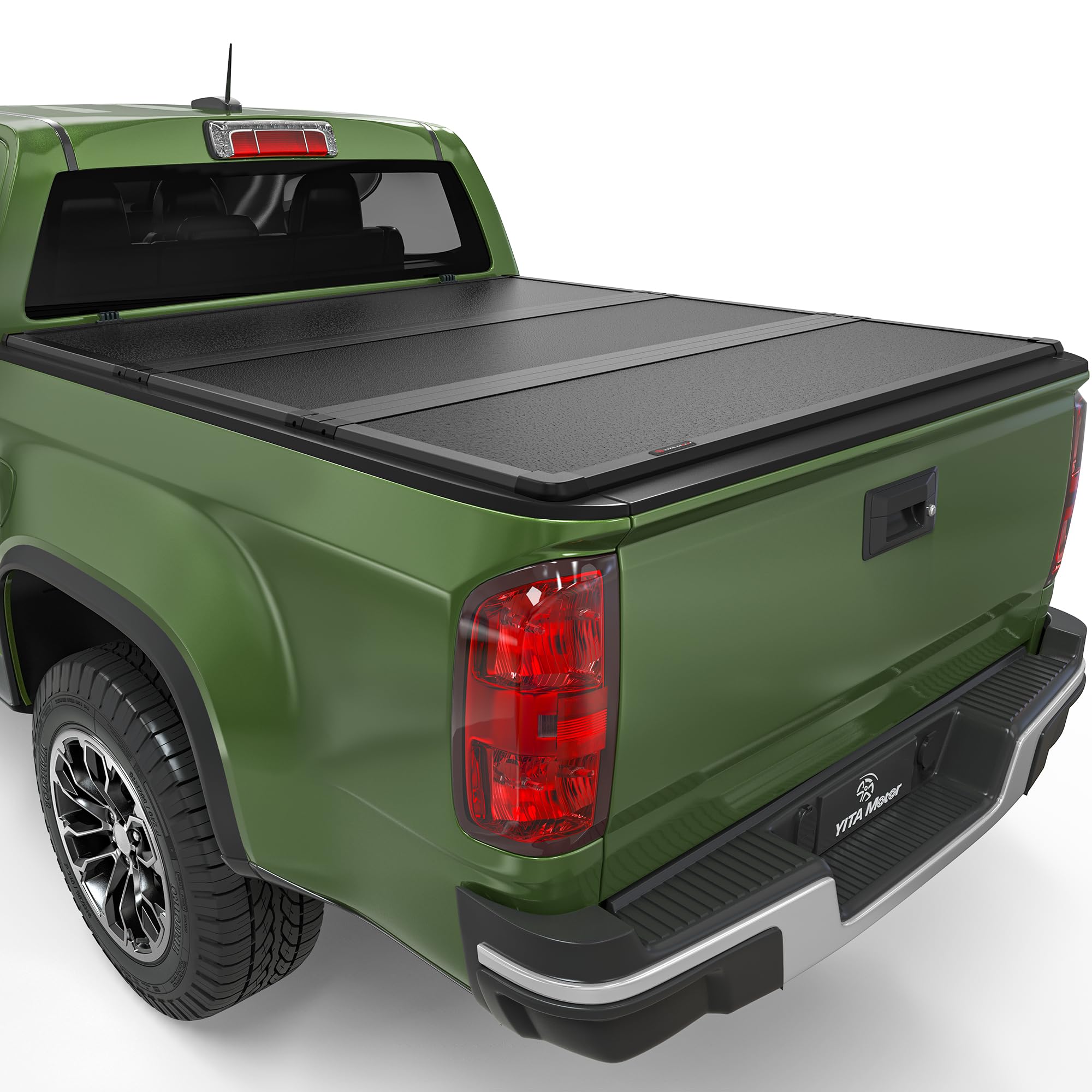 Oedro 5FT Hard Tri-Fold Tonneau Cover For 2015-2025 Chevy Colorado / GMC Canyon Crew Cab