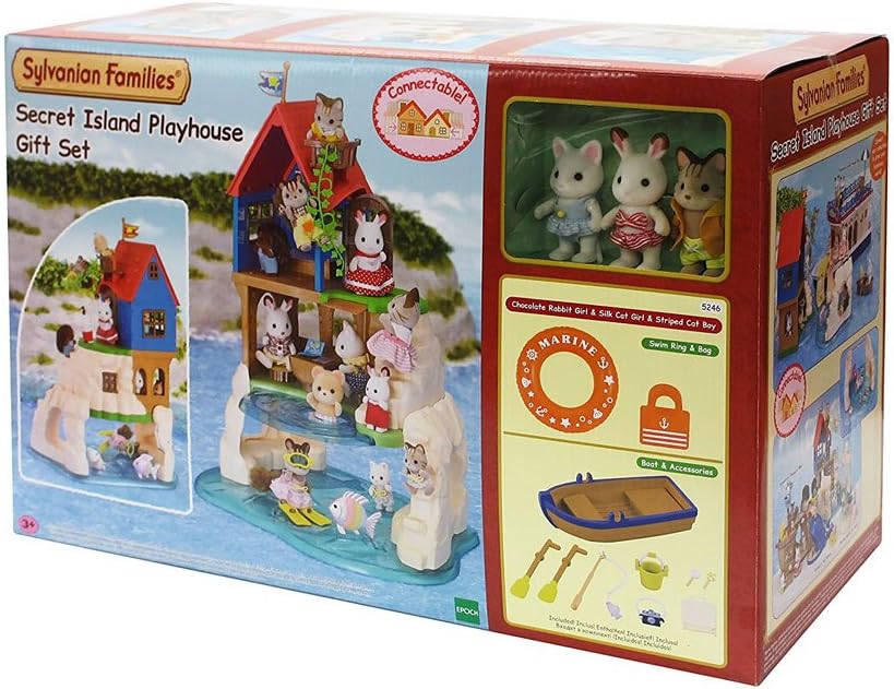 secret island playhouse gift set