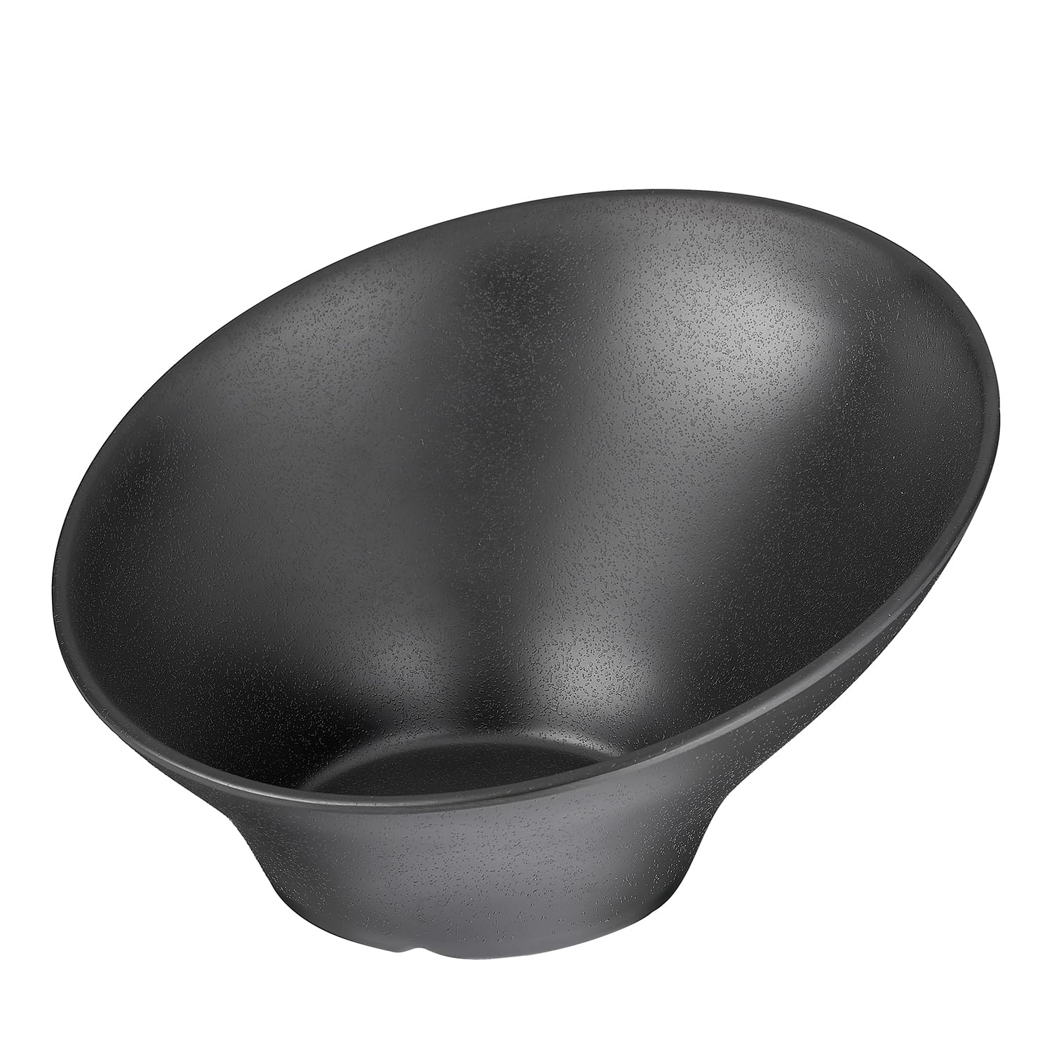 APS Zen Melamine Round Sloped Bowl Black 800ml DA293