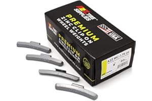 A2Z TIRE SUPPLIES MC Series Hammer on ZINC Wheel Weights Coated (1.75 oz) Box of 50 pcs