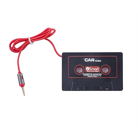 VAPIAO [Kassettenadapter Car Tape Adapter [3,5 mm AUX Kabel] für Ihr Autoradio zum verbinden mit Ihrem Smartphone, iPhone, MP